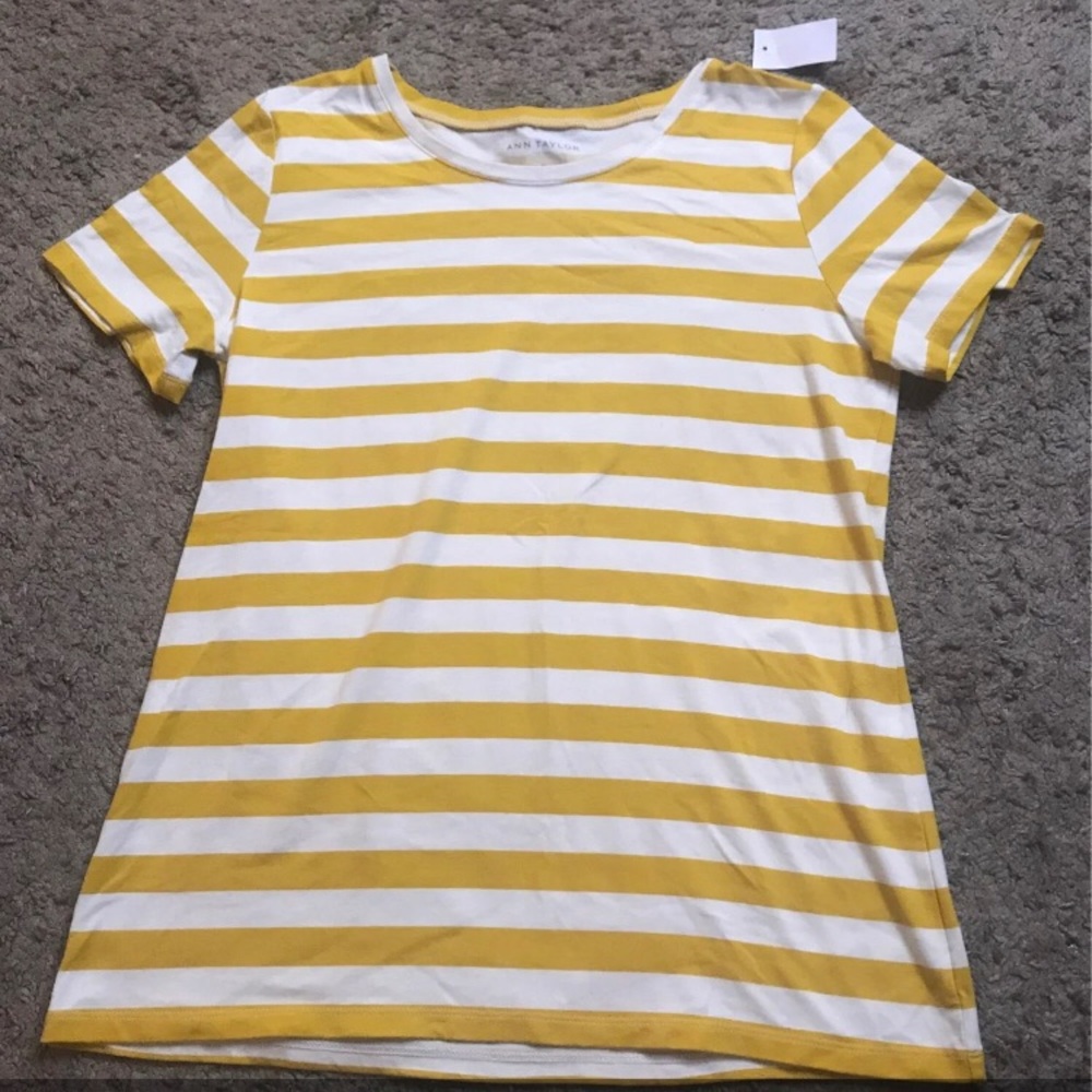 Ann Taylor Factory Striped Tee